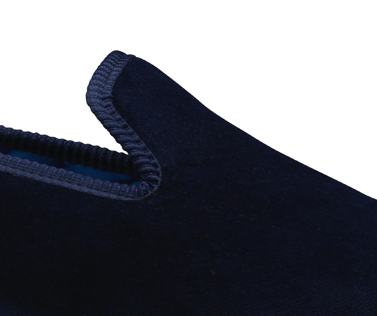 Plain Albert Navy Velvet (Mens),Men Slippers
