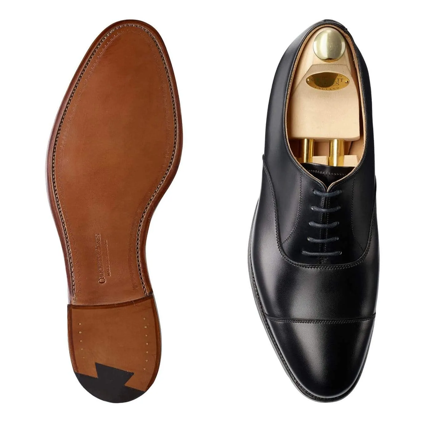 Radstock Black Calf (G Fitting),Men Oxfords
