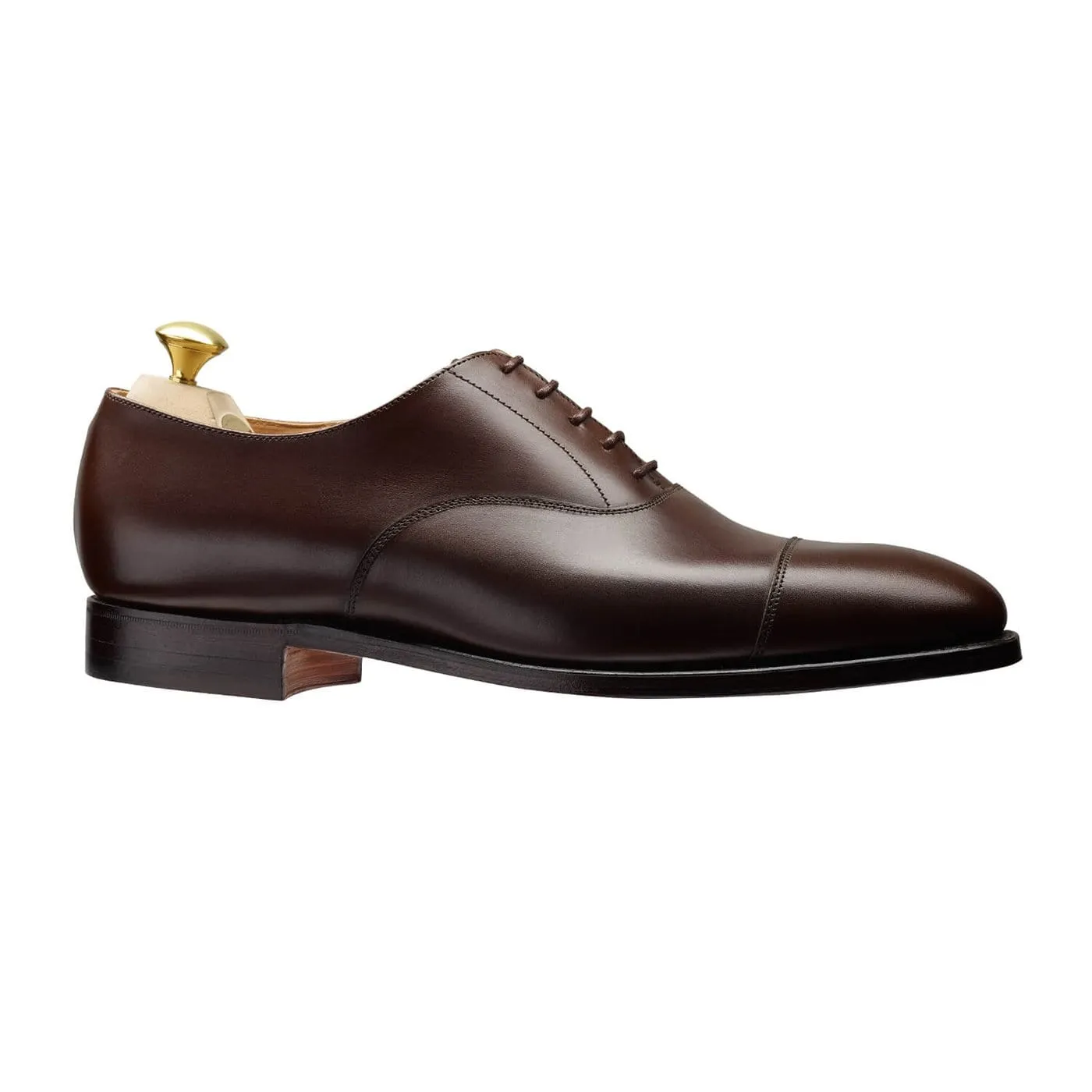 Radstock Dark Brown Burnished Calf,Men Oxfords