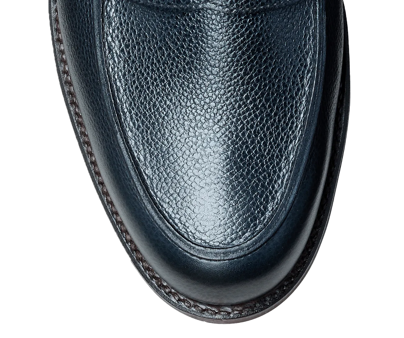 Richmond 2 Navy Pebble Grain,Men Loafers