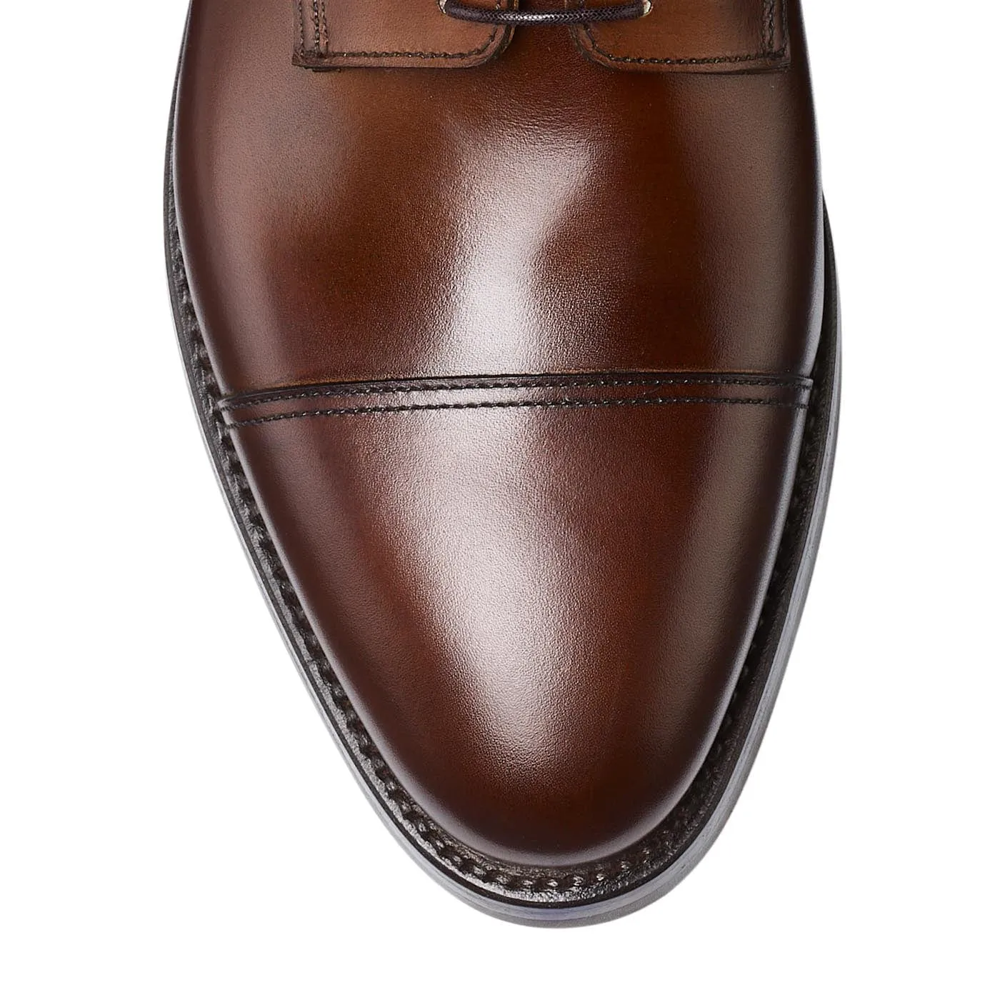 Ripon Dark Brown Burnished Calf,Men Derbys