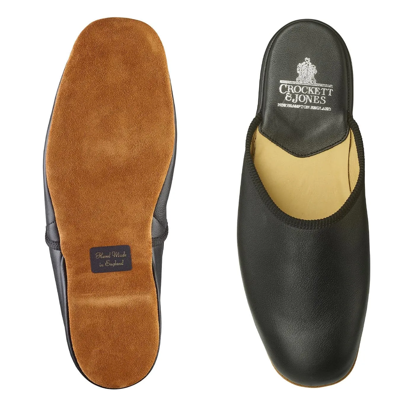 Ritz 2 Black Calf,Men Slippers