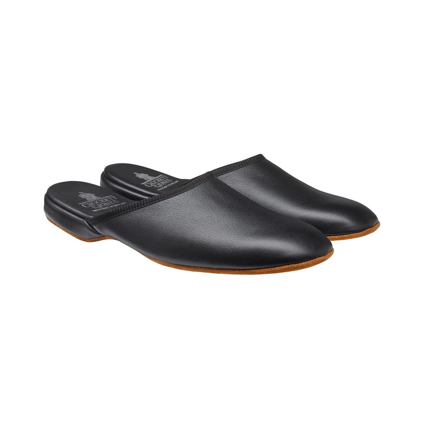 Ritz 2 Black Calf,Men Slippers