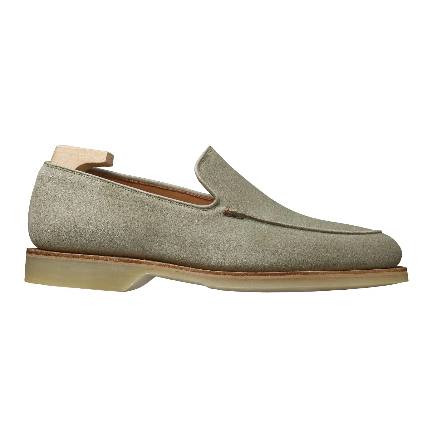 Salcombe 2 Pistachio Suede,Men Loafers