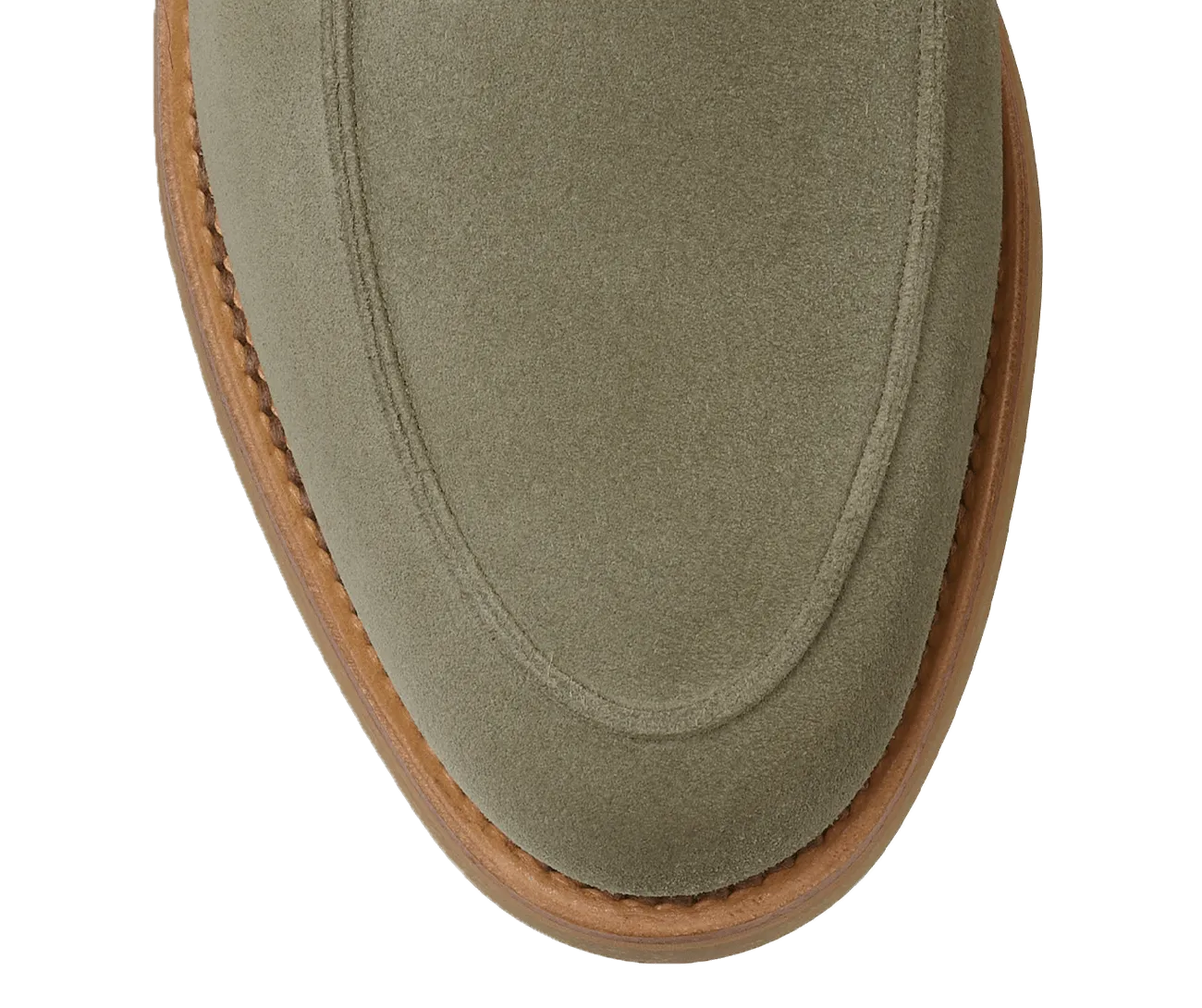Salcombe 2 Pistachio Suede,Men Loafers