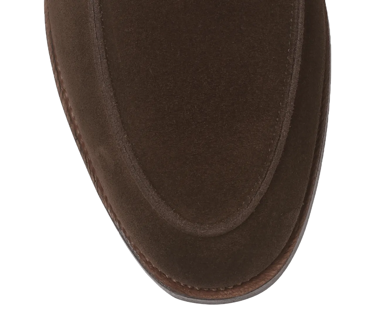Salcombe Dark Brown Suede,Men Loafers