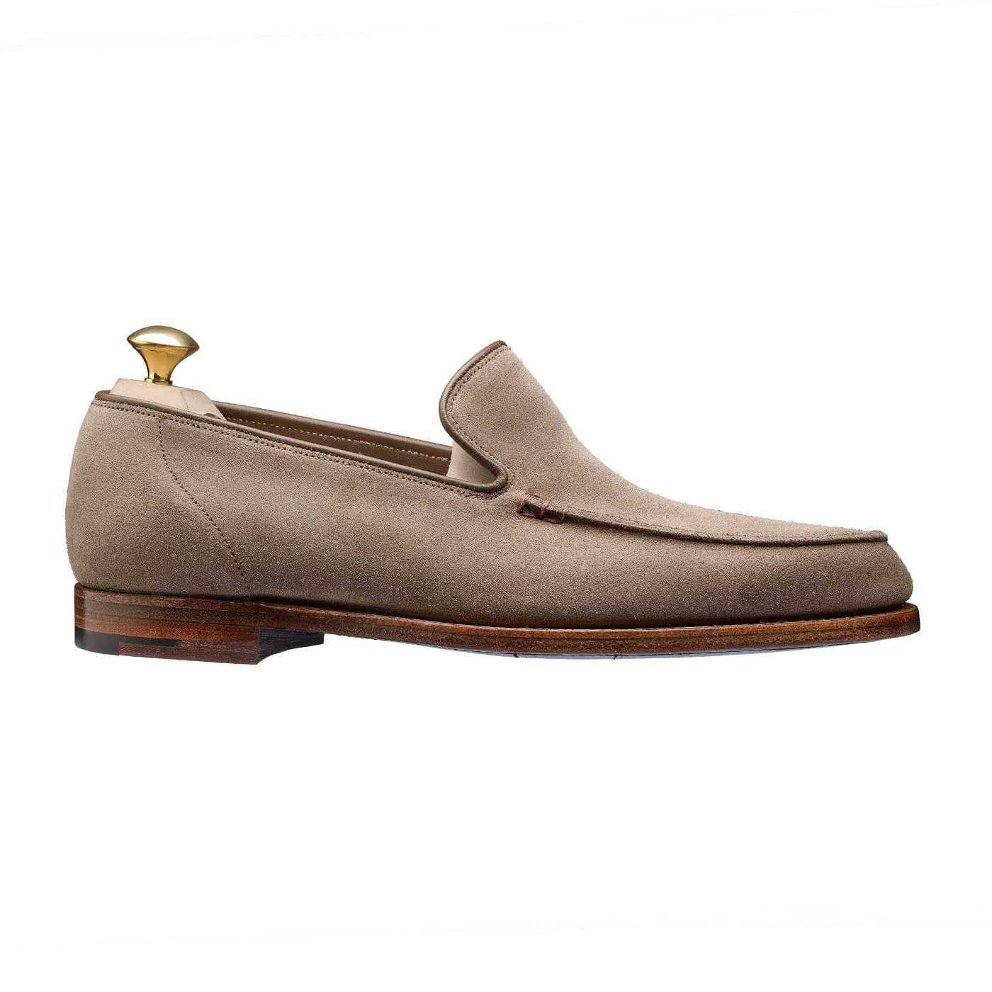Salcombe Khaki Suede,Men Loafers