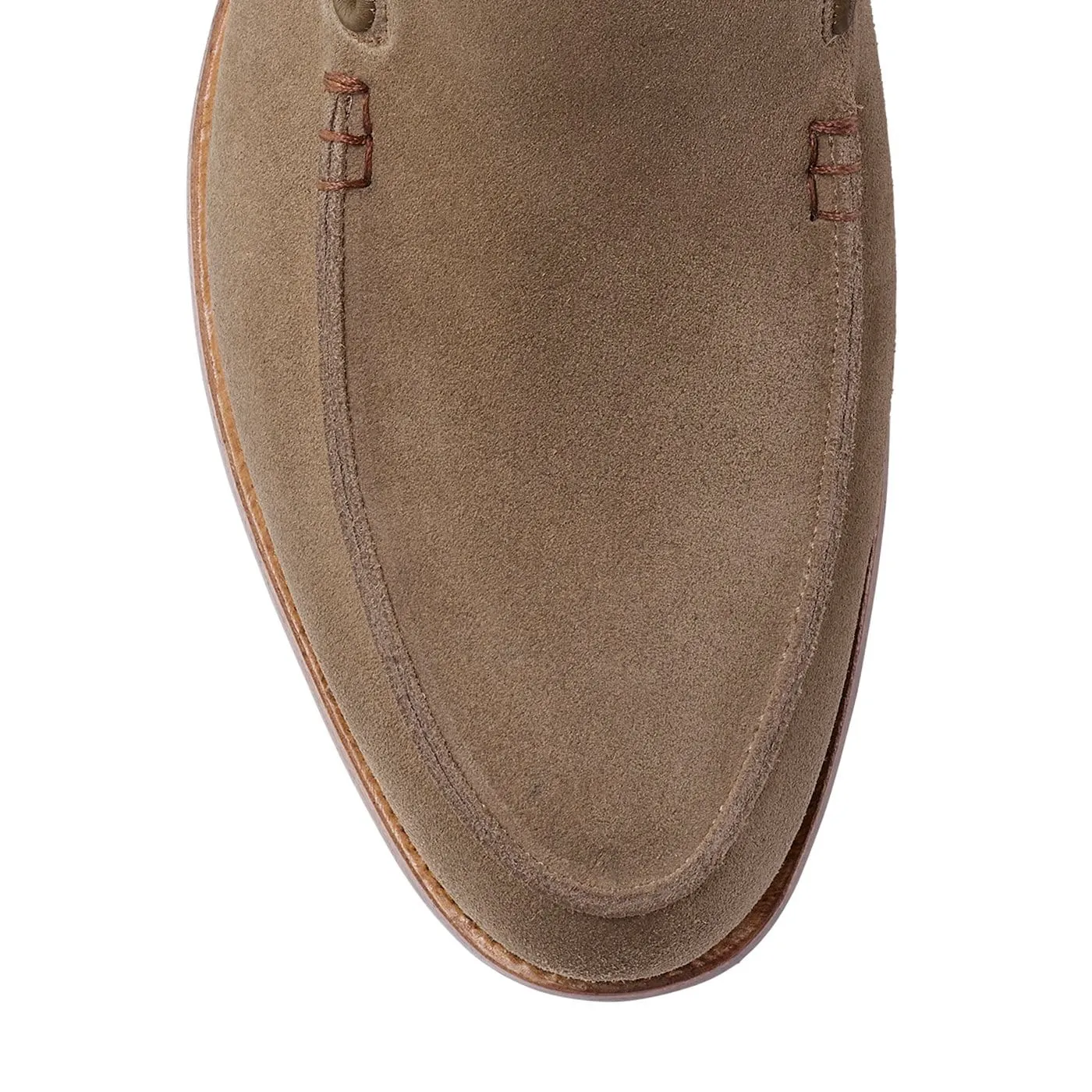 Salcombe Khaki Suede,Men Loafers