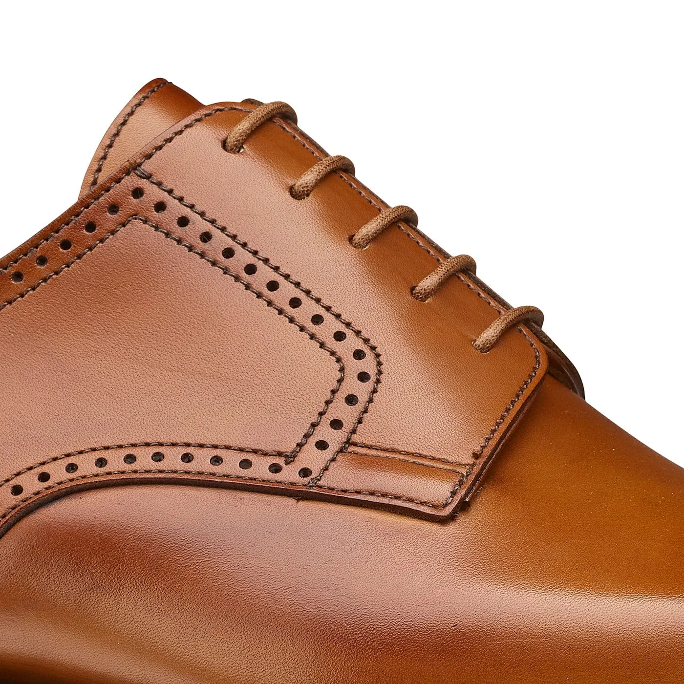 Salisbury Tan Burnished Calf,Men Derbys