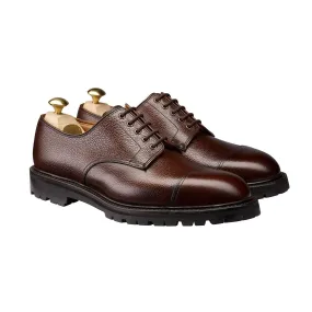Sandhurst Dark Brown Scotch Grain,Men Derbys