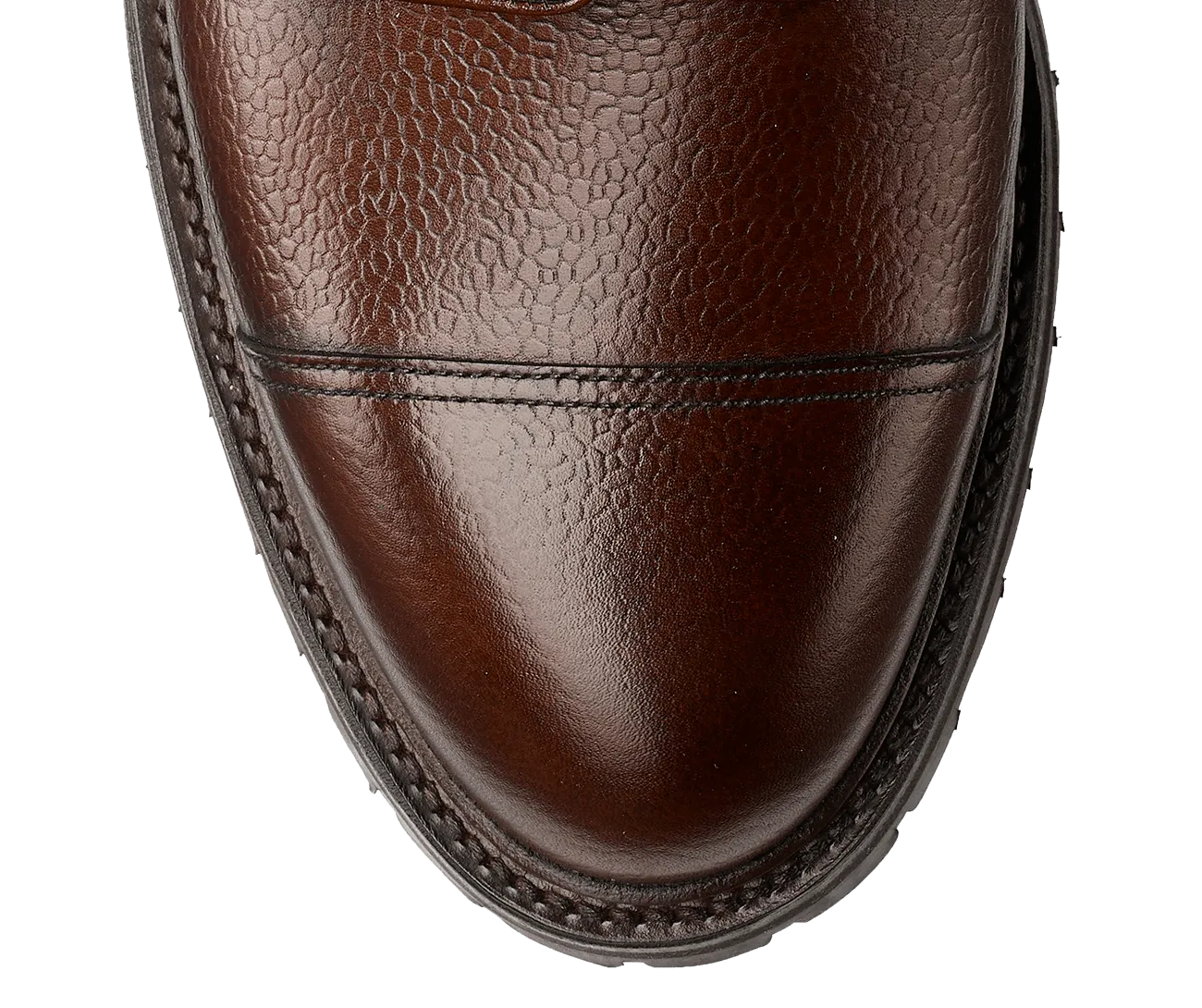 Sandhurst Dark Brown Scotch Grain,Men Derbys