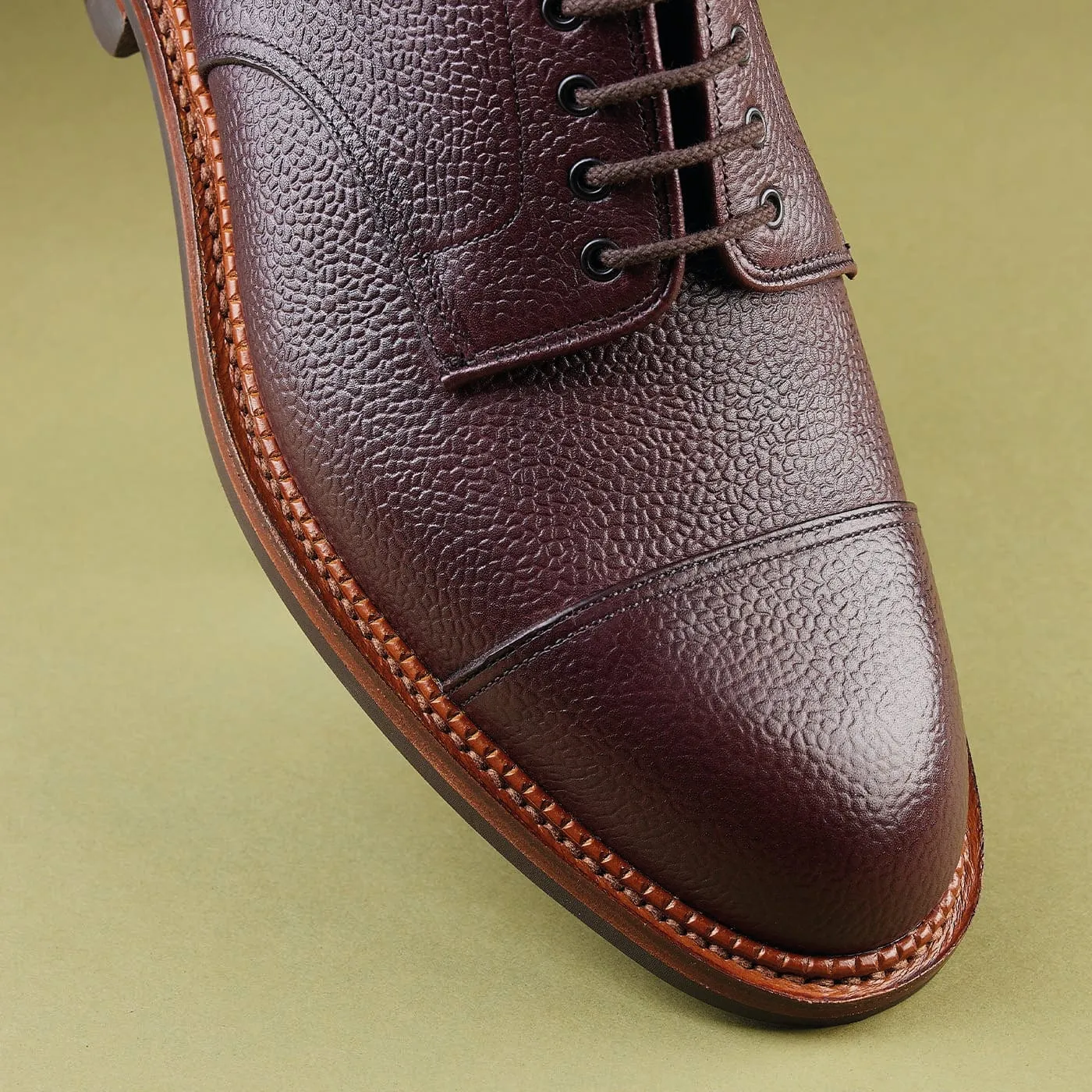 Sandhurst Oxblood Zug Grain,Men Derbys