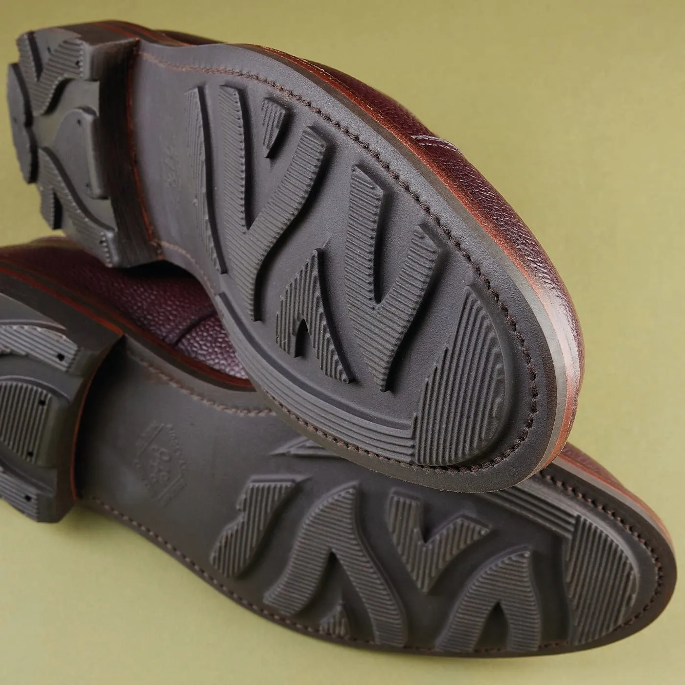 Sandhurst Oxblood Zug Grain,Men Derbys