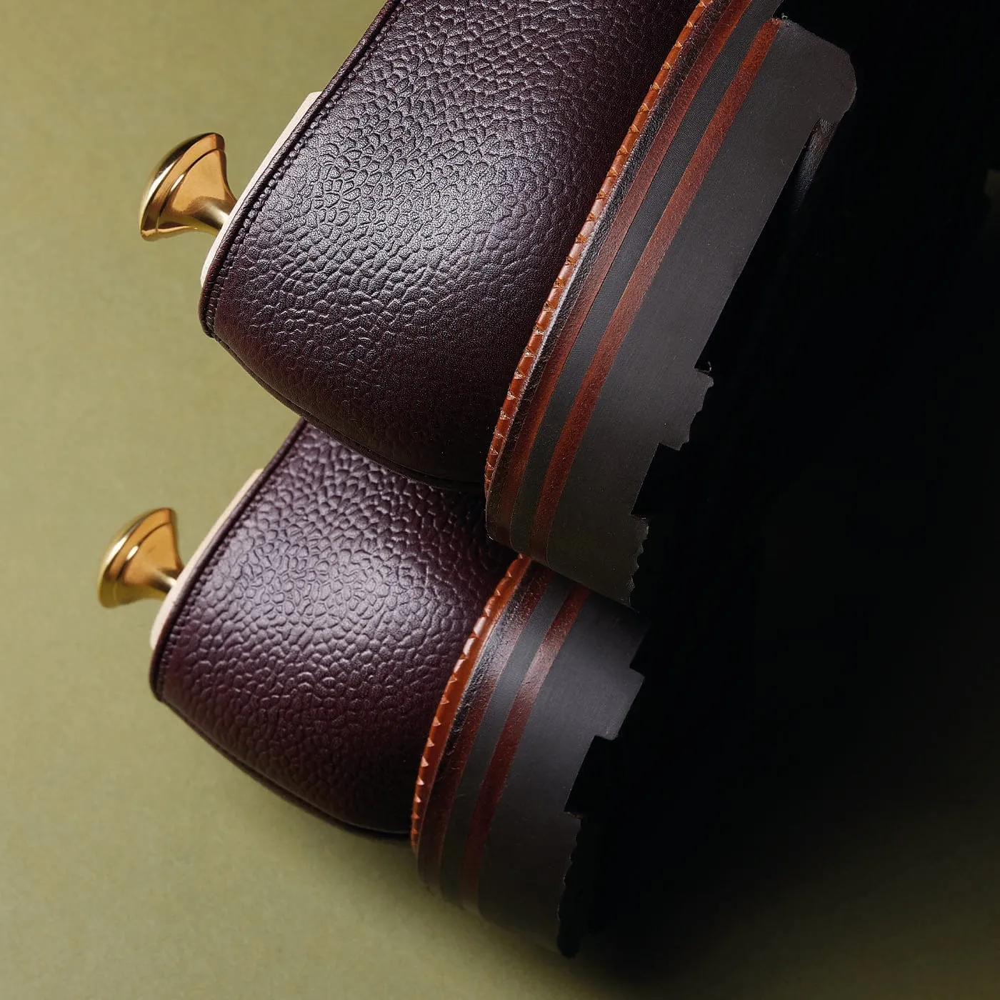 Sandhurst Oxblood Zug Grain,Men Derbys