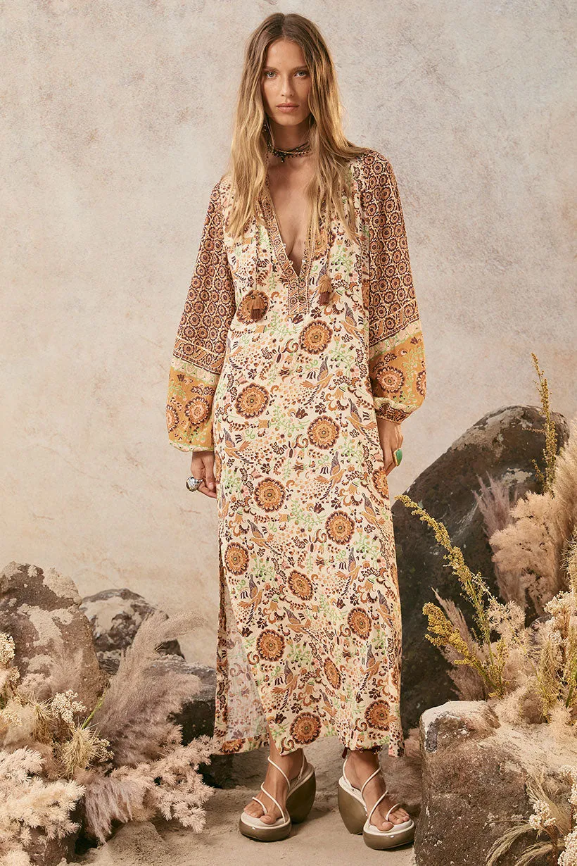 Sannah Boho Maxi Dress,Dresses