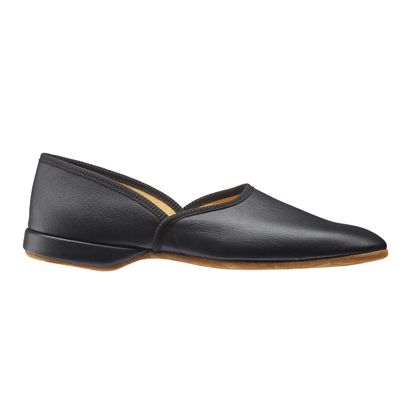 Savoy 2 Black Calf,Men Slippers