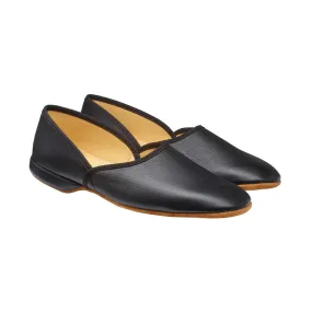 Savoy 2 Black Calf,Men Slippers