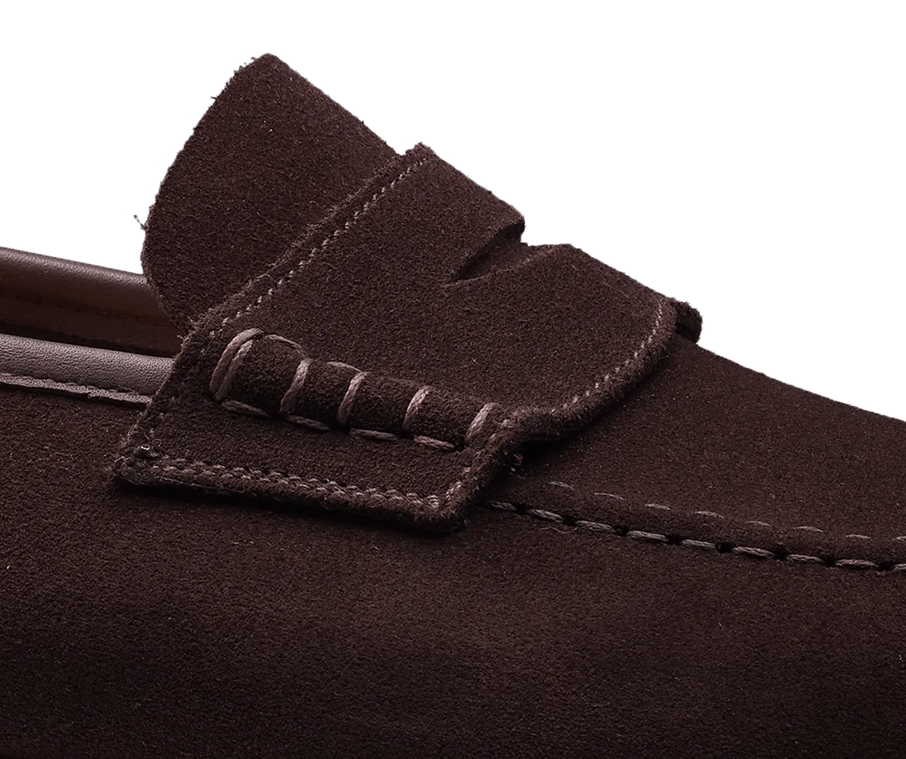 Seaton Dark Oak Suede,Men Loafers