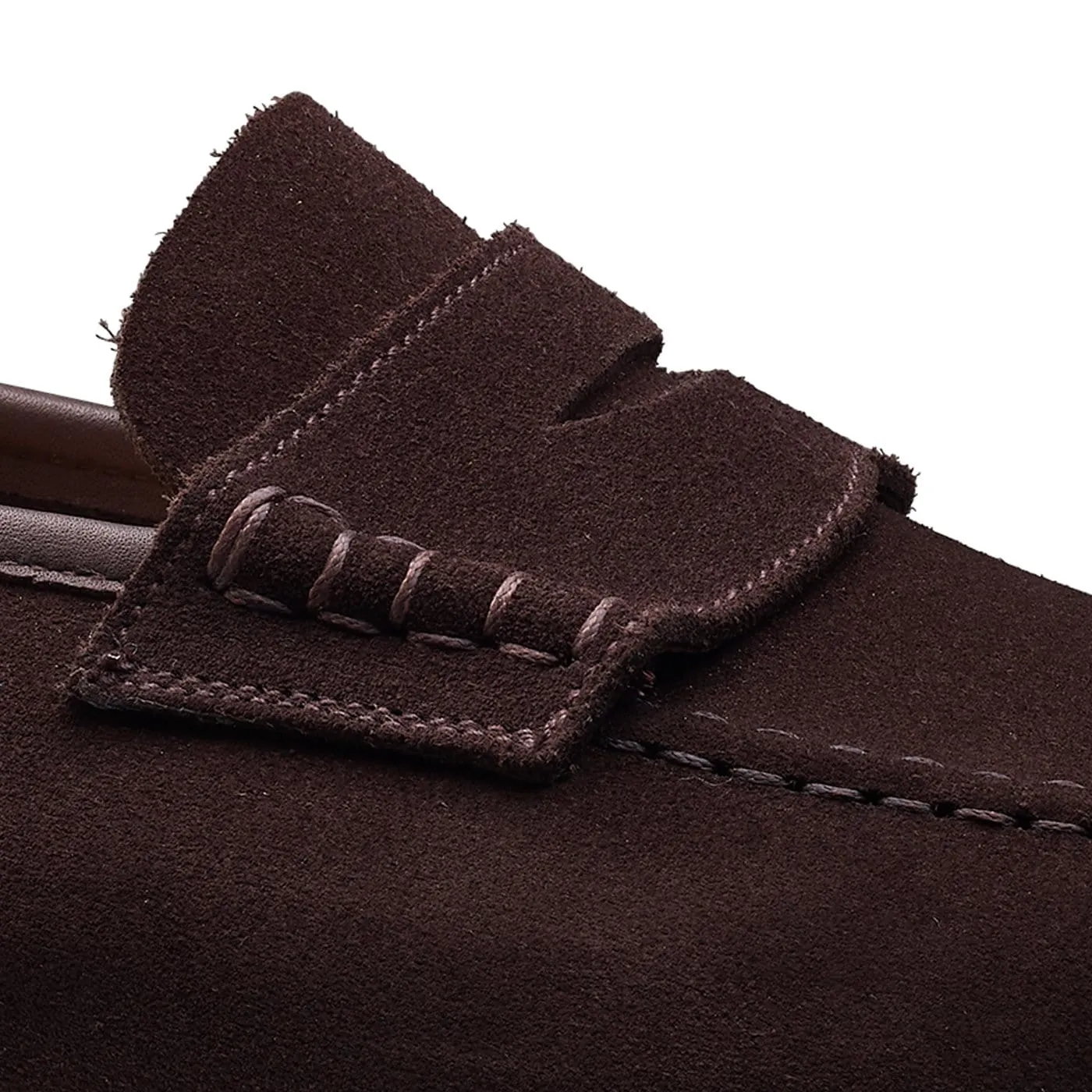 Seaton Dark Oak Suede,Men Loafers