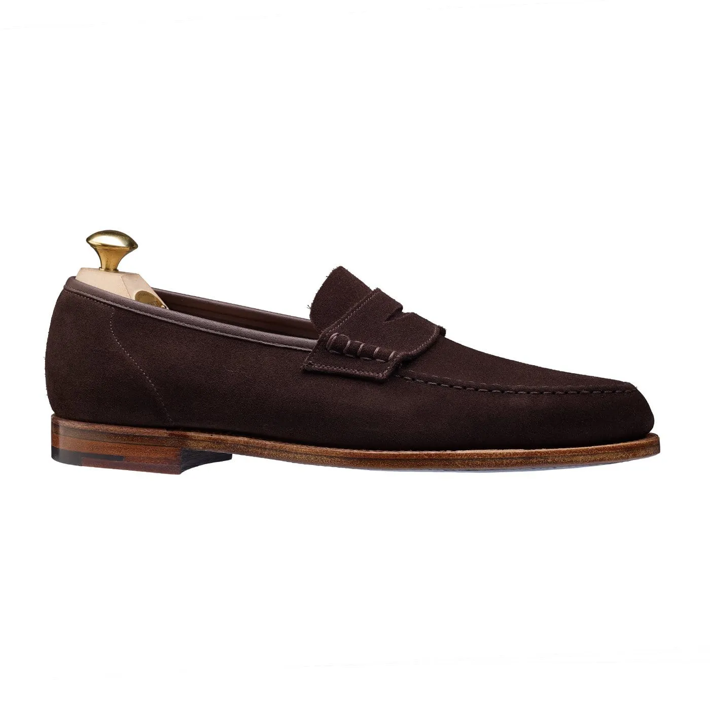 Seaton Dark Oak Suede,Men Loafers