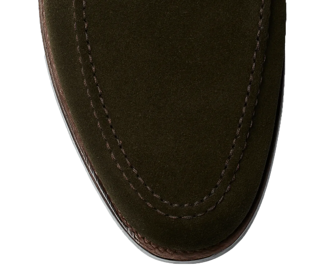 Seaton Earth Green Suede,Men Loafers