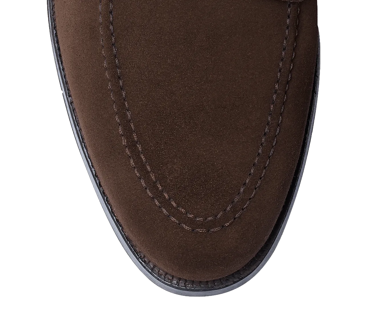 Selby Dark Brown Calf Suede,Men Loafers