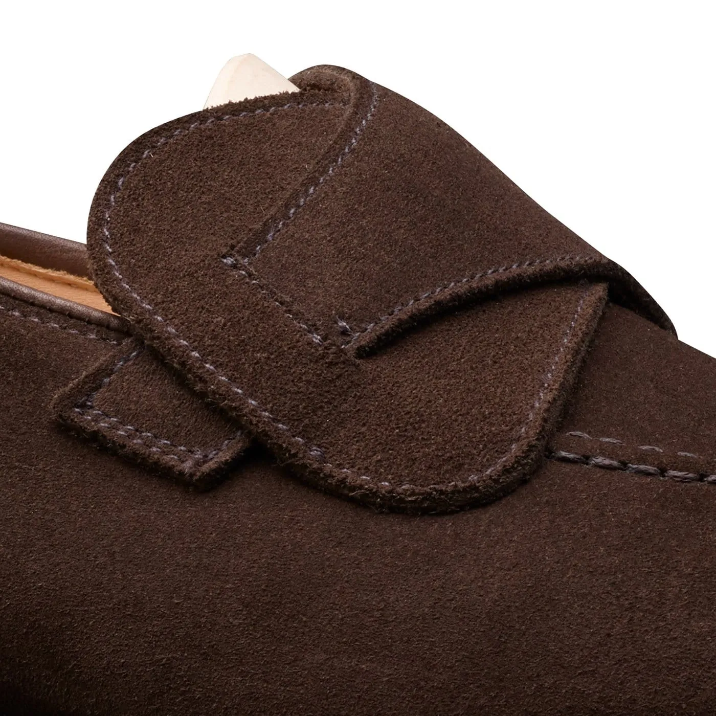 Selby Dark Brown Calf Suede,Men Loafers