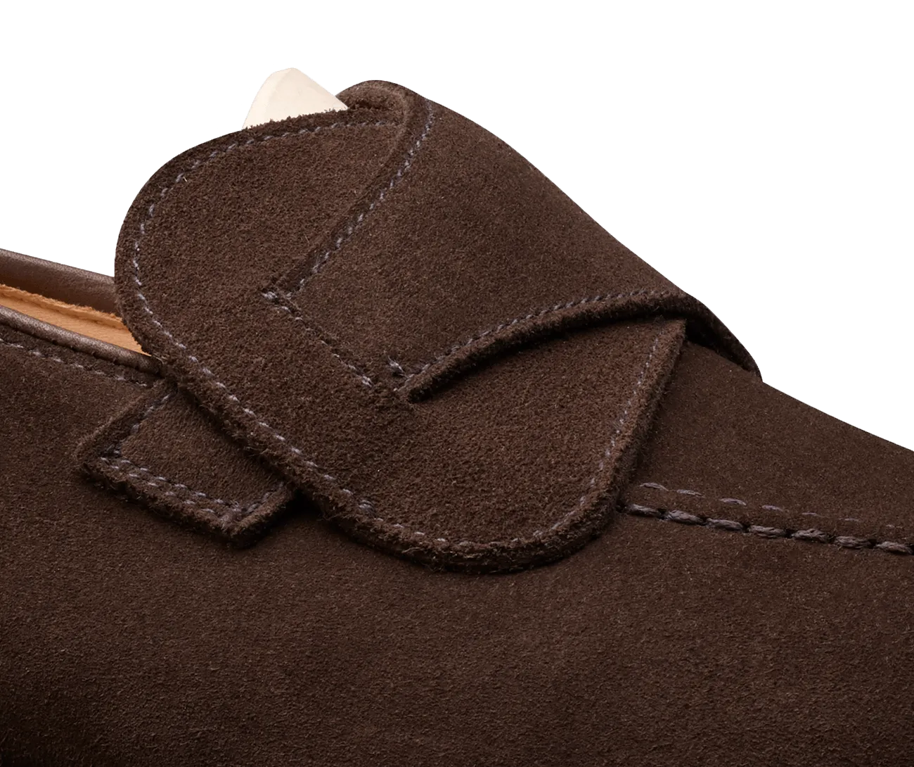 Selby Dark Brown Calf Suede,Men Loafers