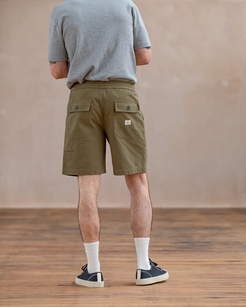 Service Fatigue Shorts - Olive,Men Shorts