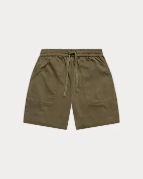 Service Fatigue Shorts - Olive,Men Shorts