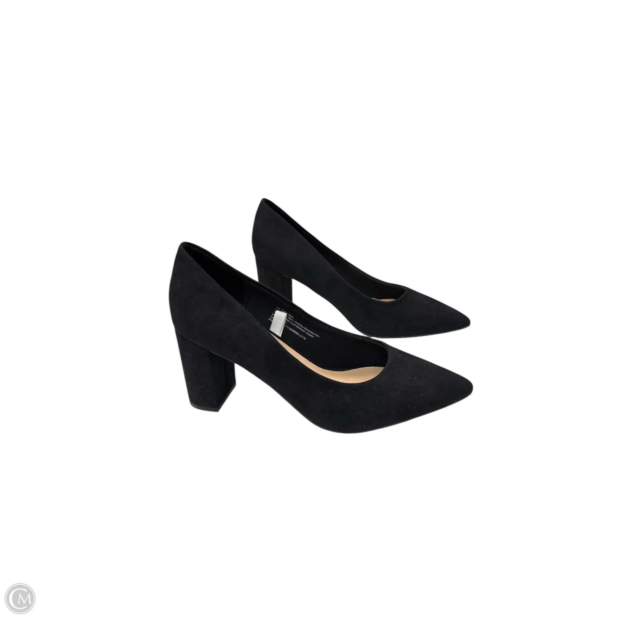 Shoes Heels Block By A New Day In Black, Size: 7.5,Heels Women