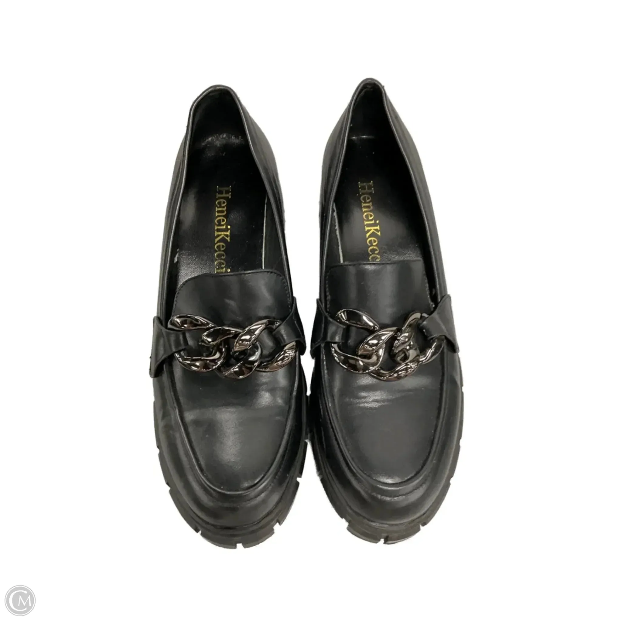 Shoes Heels Block By Clothes Mentor In Black, Size: 9,Heels Women