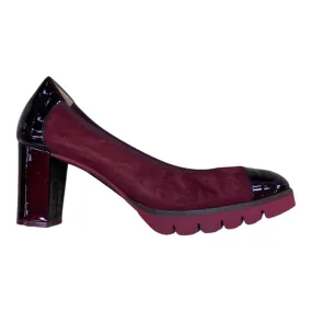 Shoes Heels Block By Gadea In Maroon, Size: 7.5,Heels Women