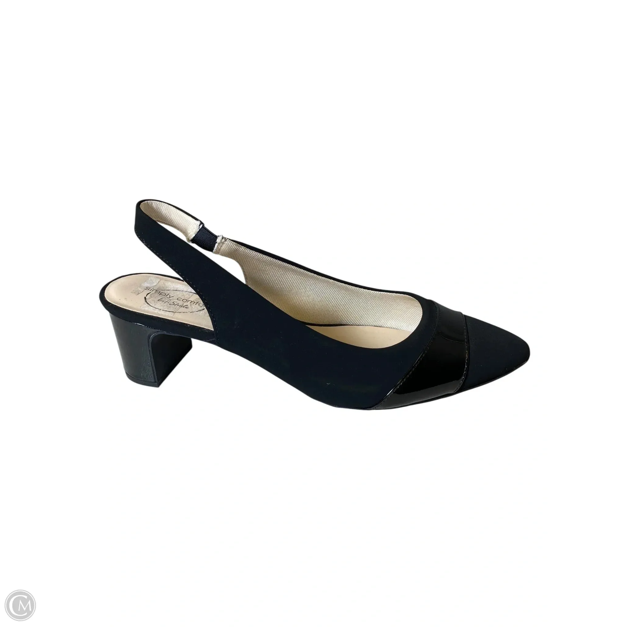 Shoes Heels Block By Life Stride In Black, Size: 12,Heels Women