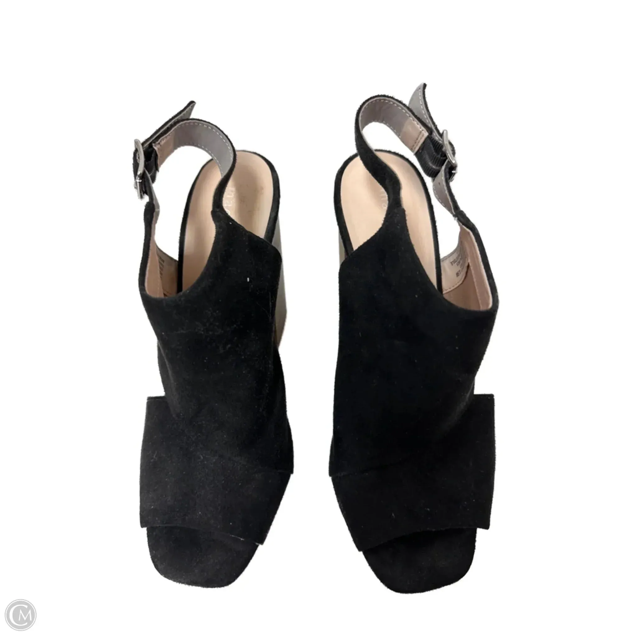 Shoes Heels Block By Madden Girl In Black, Size: 8.5,Heels Women