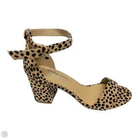 Shoes Heels Block By Matisse In Animal Print, Size: 6.5,Heels Women
