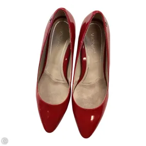 Shoes Heels Block By Vionic In Red, Size: 7.5,Heels Women
