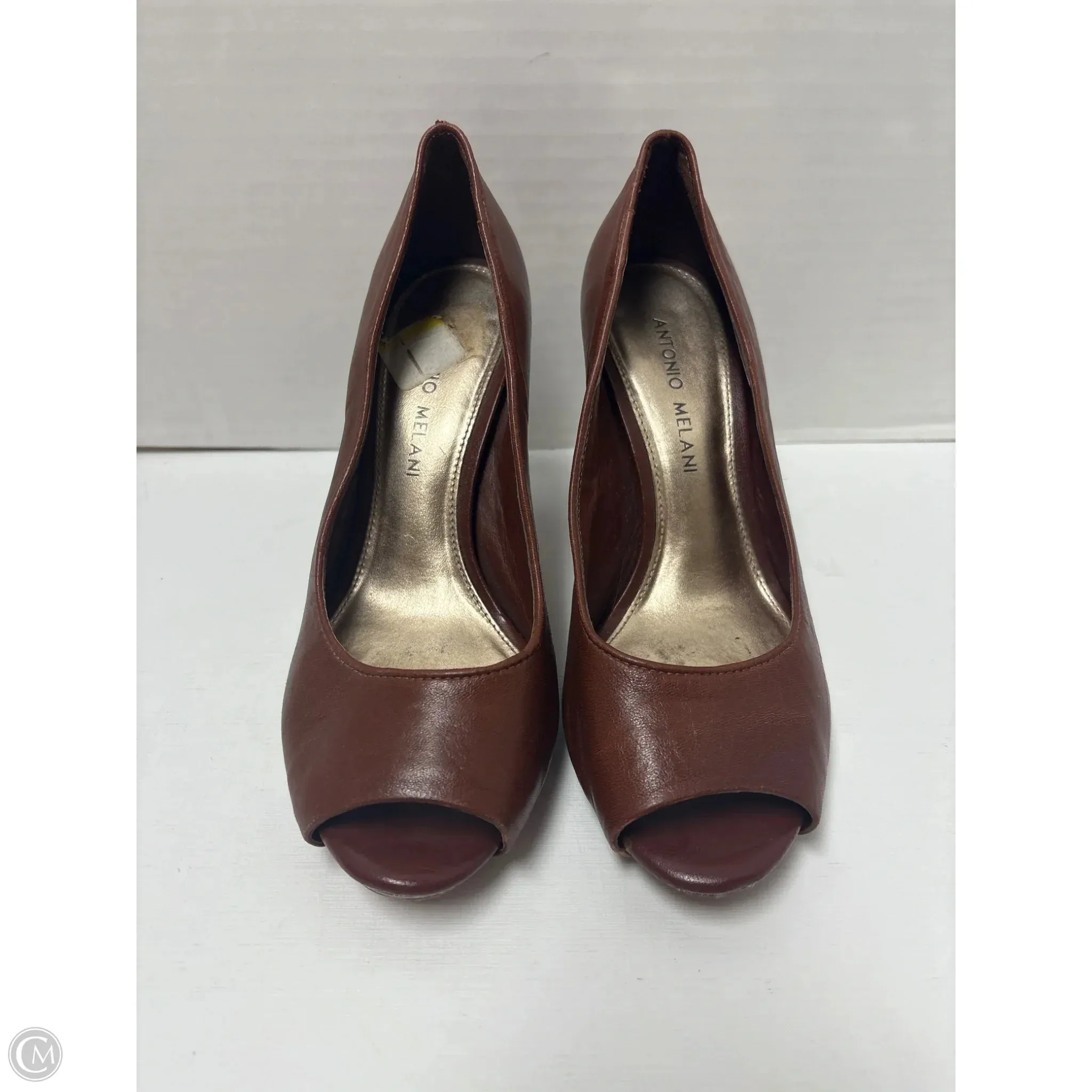 Shoes Heels Stiletto By Antonio Melani In Brown, Size: 5.5,Heels Women