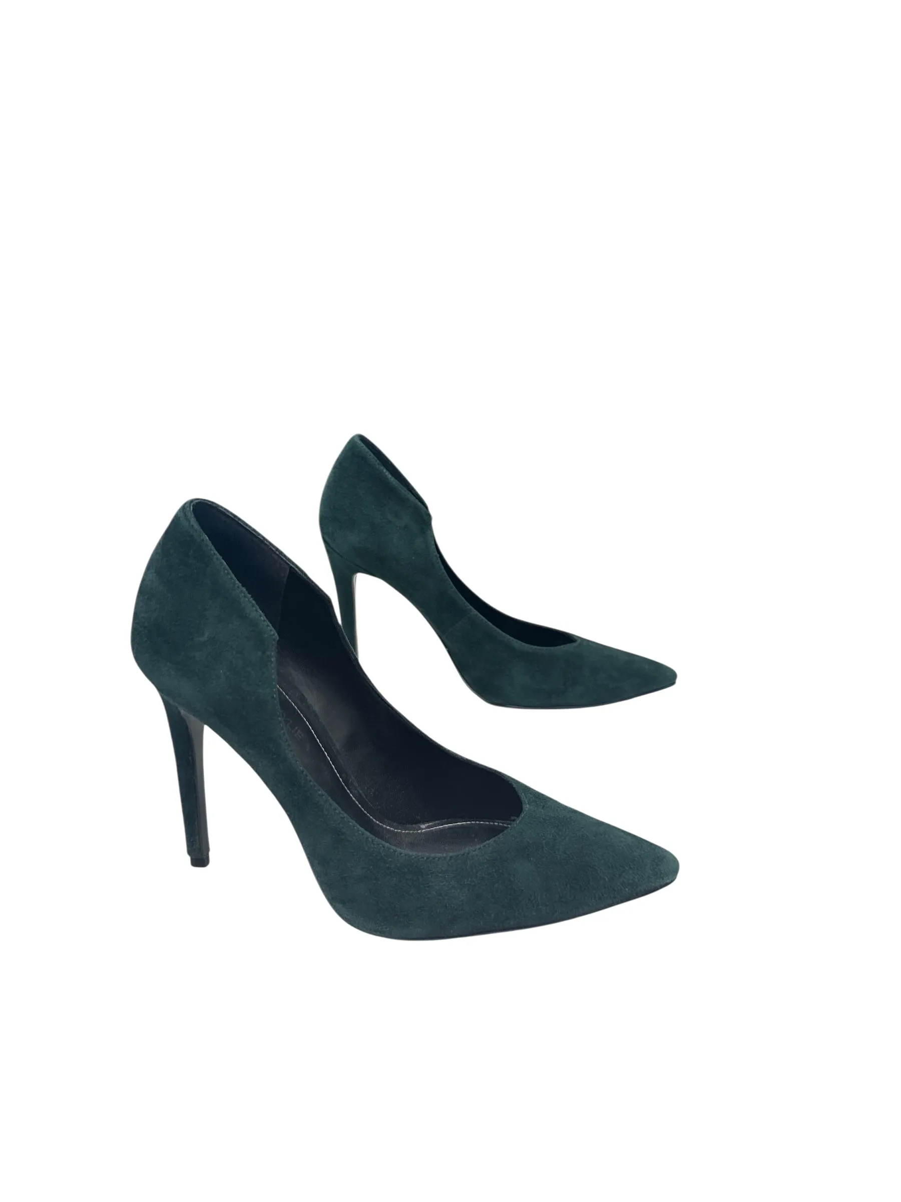 SHOES HEELS STILETTO by    CLOTHES MENTOR In GREEN, Size: 6,Heels Women