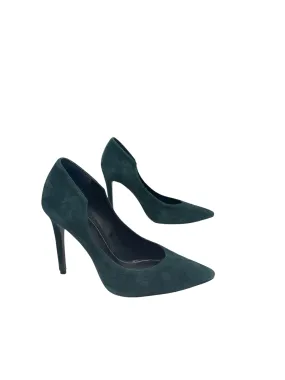 SHOES HEELS STILETTO by    CLOTHES MENTOR In GREEN, Size: 6,Heels Women