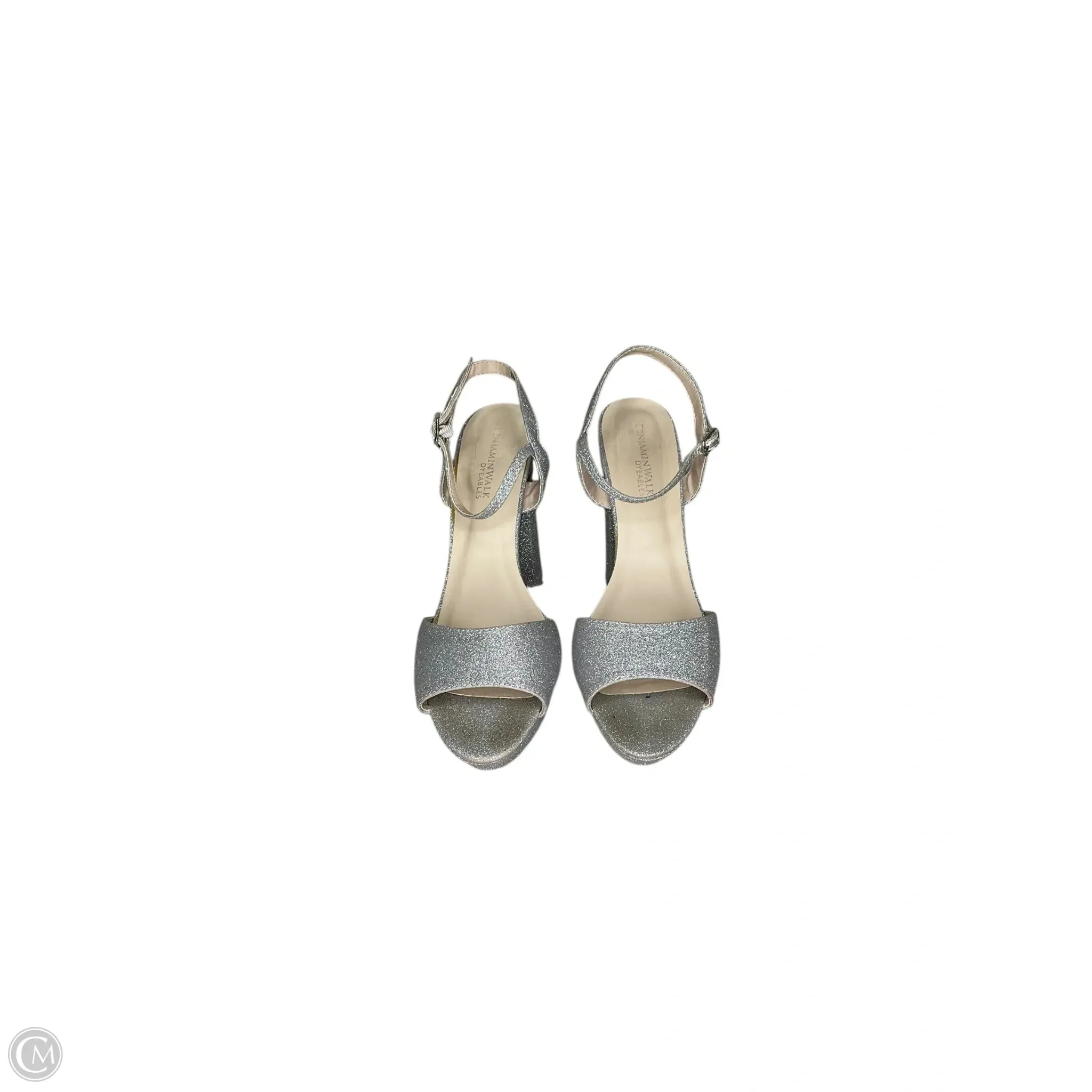 Shoes Heels Stiletto By Clothes Mentor In Silver, Size: 6,Heels Women