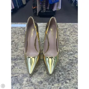 Shoes Heels Stiletto By Cmf In Gold, Size: 8.5,Heels Women