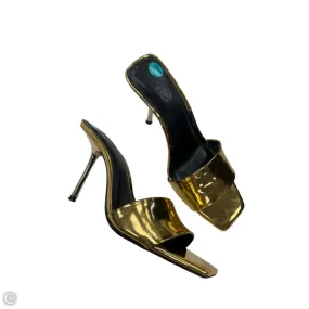Shoes Heels Stiletto By Inc In Gold, Size: 7.5,Heels Women