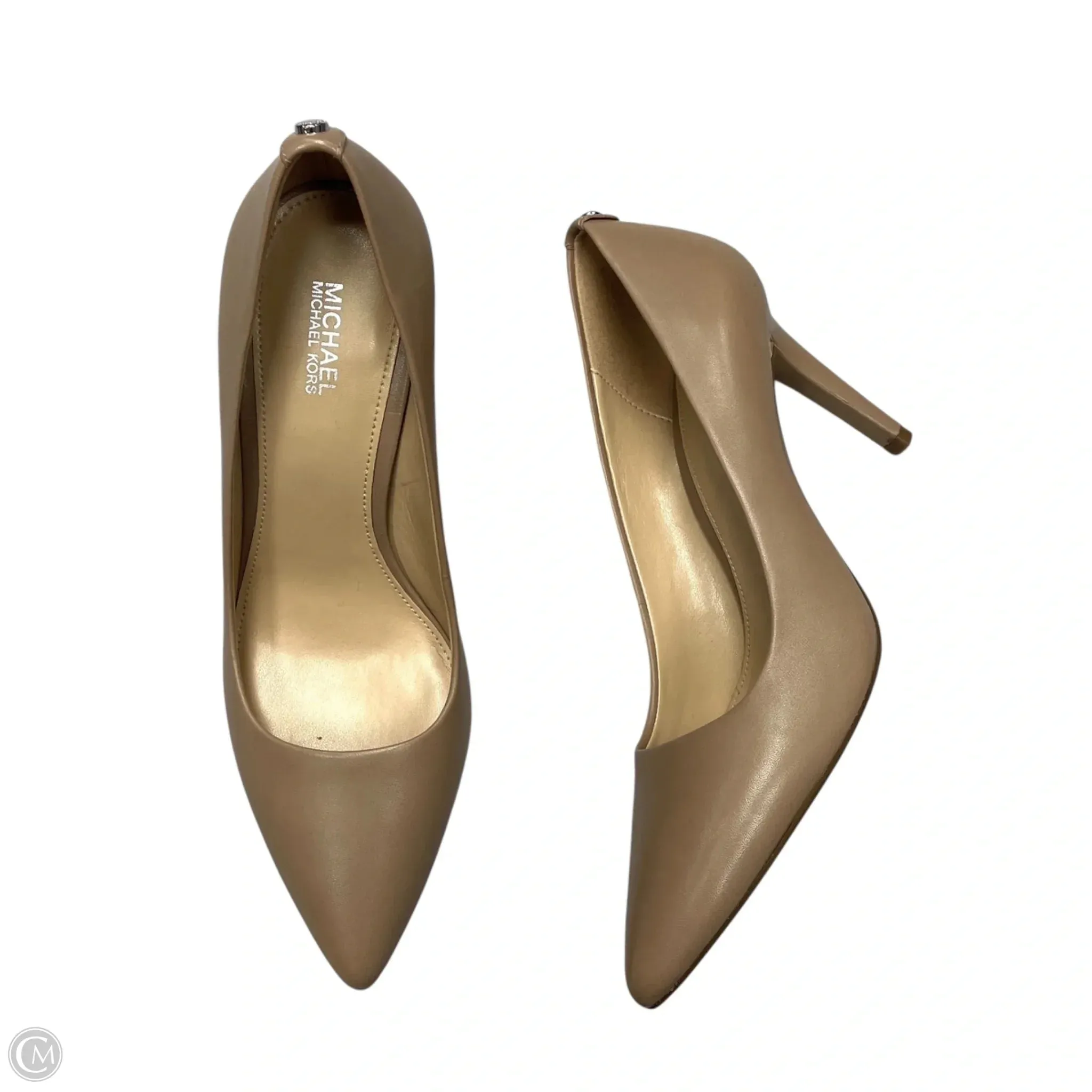 Shoes Heels Stiletto By Michael By Michael Kors In Tan, Size: 7,Heels Women