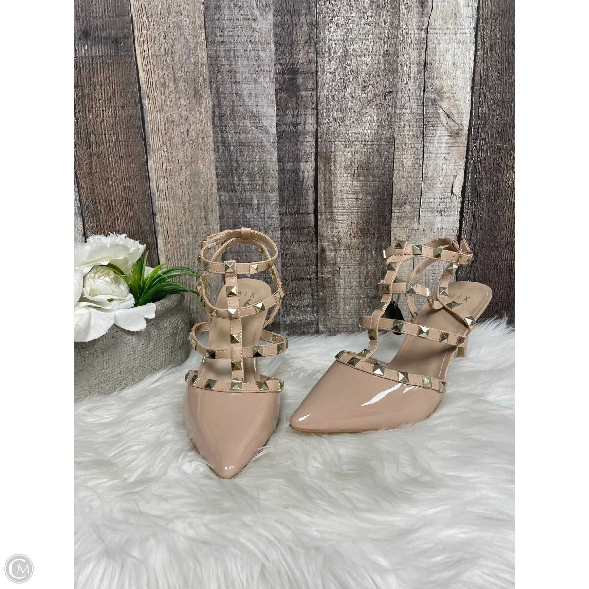 Shoes Heels Stiletto By Mix No 6 In Beige, Size: 9,Heels Women