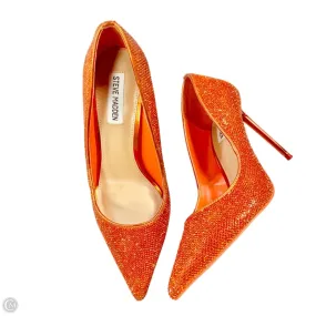 Shoes Heels Stiletto By Steve Madden In Orange, Size: 9,Heels Women