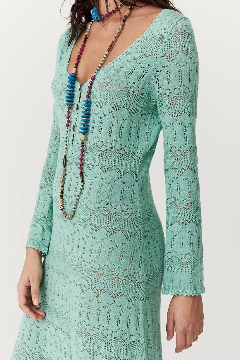 Siesta Pointelle Dress,Dresses