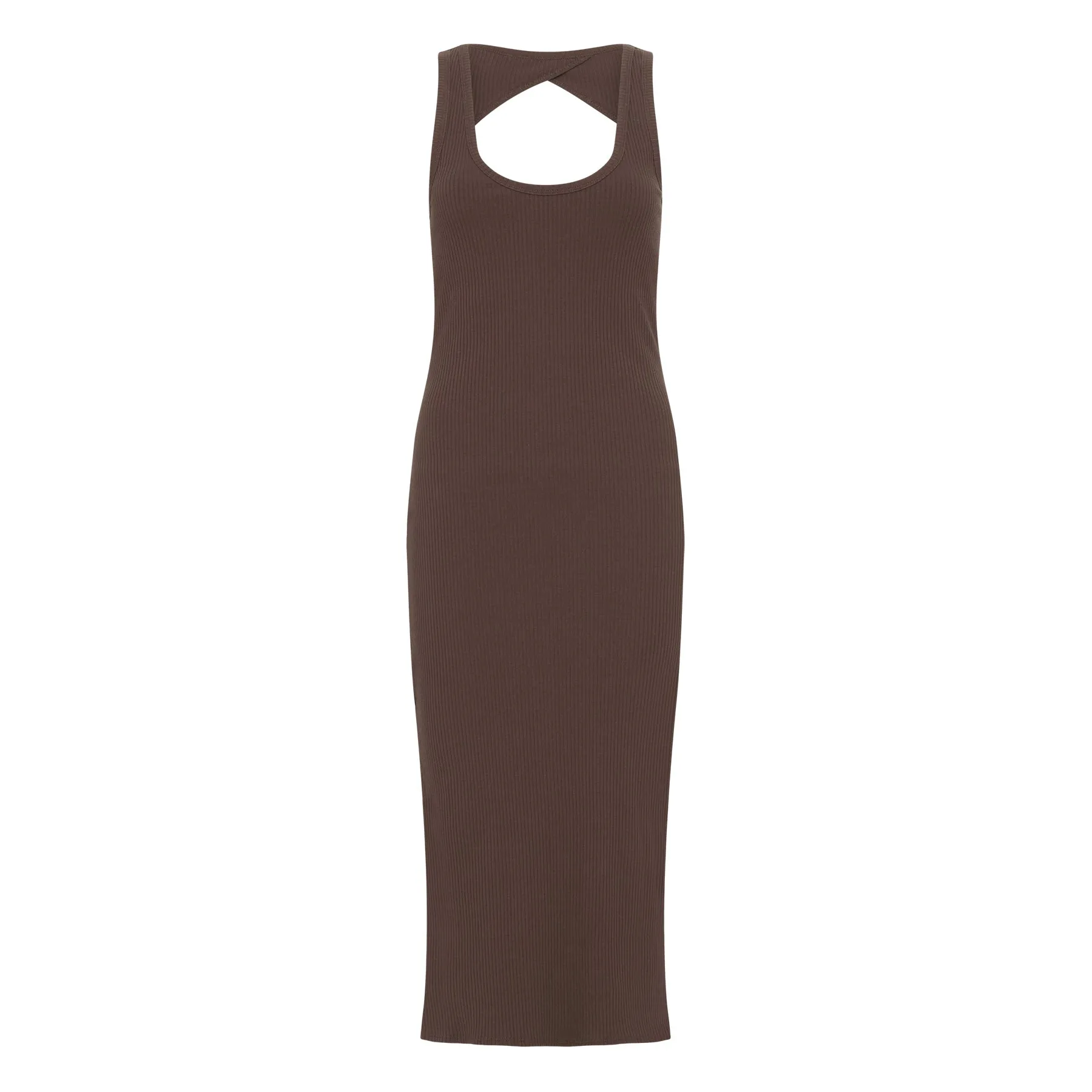 Spell Staples Rib Singlet Midi Dress,Dresses