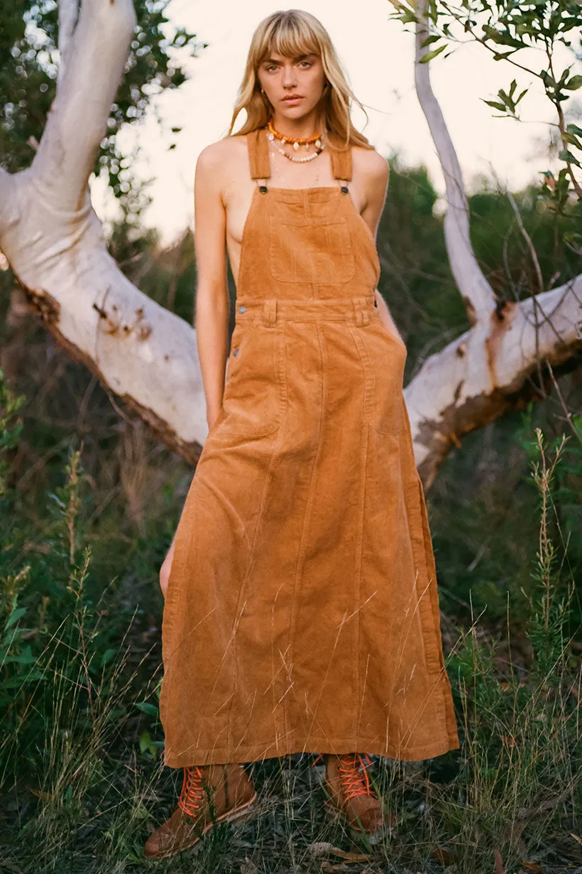Summit Cord Overall Dress,Dresses
