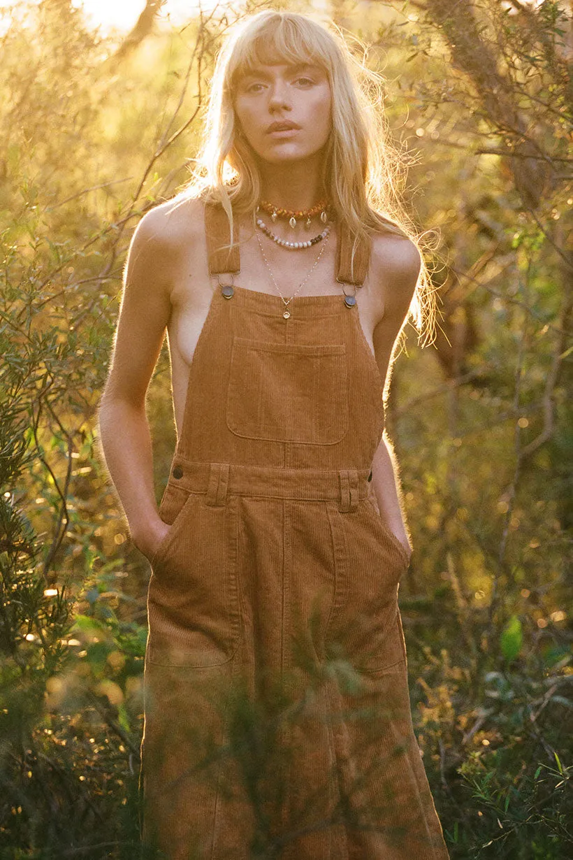 Summit Cord Overall Dress,Dresses